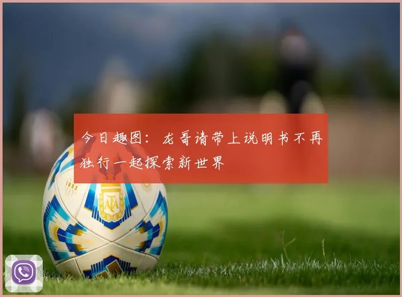 今日趣图：龙哥请带上说明书不再独行一起探索新世界